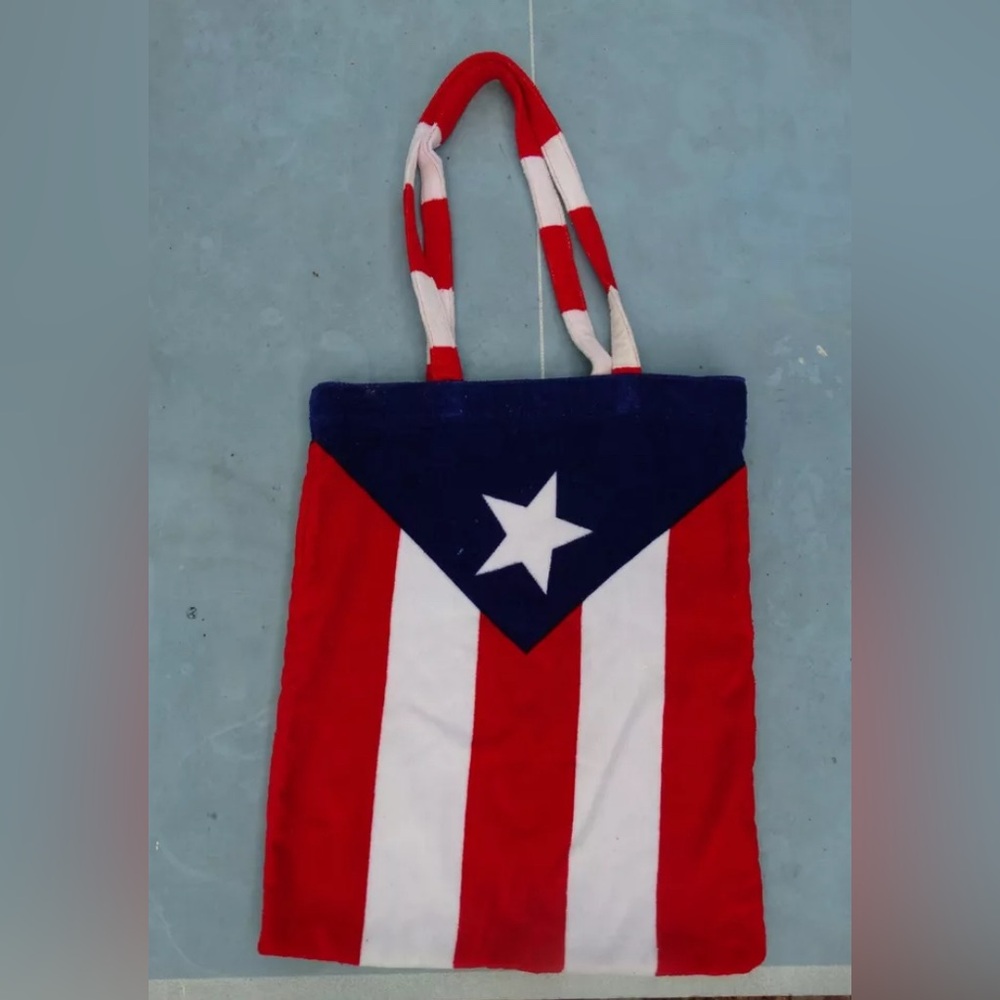 Sultan's Linens Puerto Rican towel shoulder bag